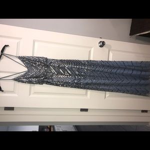 ADRIANNA PAPPEL beaded gown